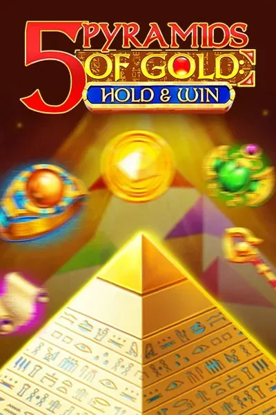 5 Pyramids of Gold: Hold & Win Slot — TonySpins Casino AT